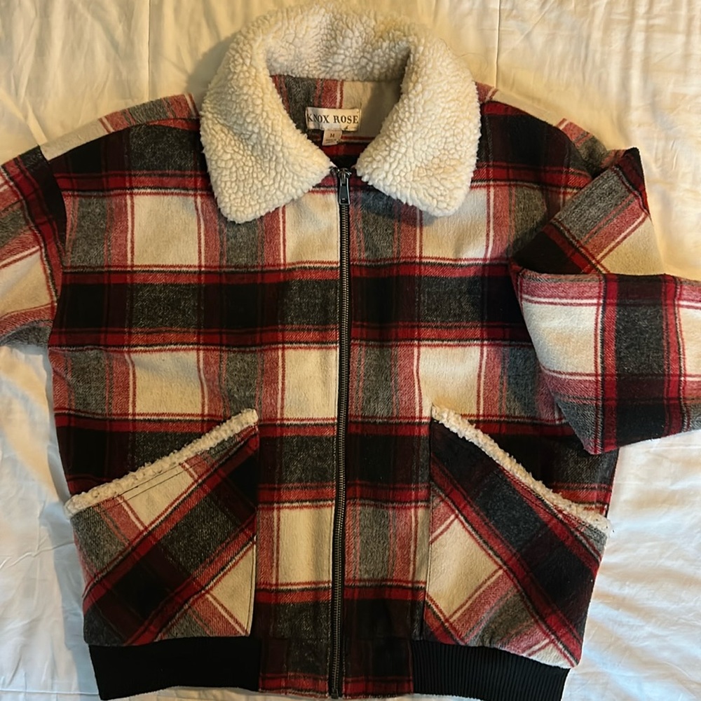 Plaid Jacket -M